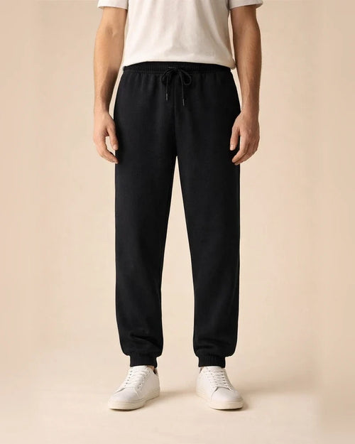 Men's Sweatpants Joggers Trousers Pocket Drawstring Plain Comfort Warm Casual Daily Holiday Stylish Classic Style Black White Micro-elastic | JRSEE:c5879e3a-5844-46af-9544-b587a2dd2683