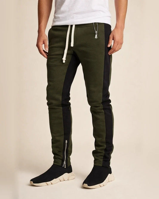 Men's Sweatpants Pants Trousers Trousers Workout Pants Patchwork Drawstring Side Stripe Solid Color Breathable Soft Full Length Outdoor Daily Sports Sporty Casual Slim White / Black Solid red | JRSEE:0ba24cd8-3018-4ac5-95ae-65ee1e26797d