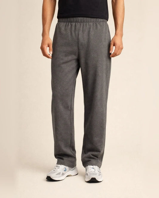 Men's Sweatpants Trousers Elastic Waist Straight Leg Solid Color Plain Breathable Comfortable Full Length Sports Outdoor Daily Wear Cotton Blend Casual / Sporty Athleisure Black Wine Micro-elastic | JRSEE:2fa964bd-6473-4913-9be5-b90f5781b81f