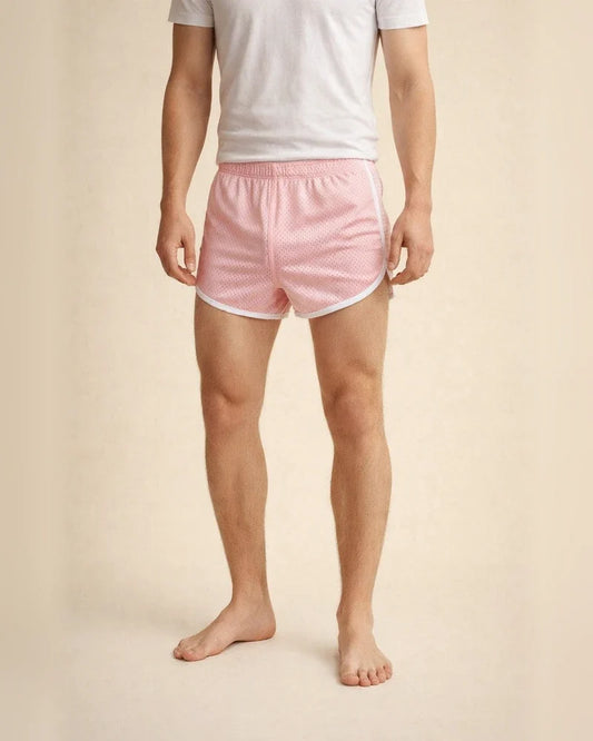 Men's Swim Shorts Swim Trunks Board Shorts Beach Shorts Workout Shorts Mesh Elastic Waist Color Block Breathable Quick Dry Short Sports Beach Running Stylish Sporty Pink / pink Wine red / Winered | JRSEE:51ab3231-60b2-48ca-918e-68a440204ca2