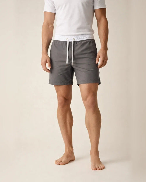 Men's Swim Shorts Swim Trunks Board Shorts Swim Brief Drawstring Elastic Waist Zipper Pocket Solid Color Breathable Quick Dry Short Casual Daily Beach Fashion Classic Style ArmyGreen Green | JRSEE:62b032ae-68fd-46e7-8f10-daf65b828901
