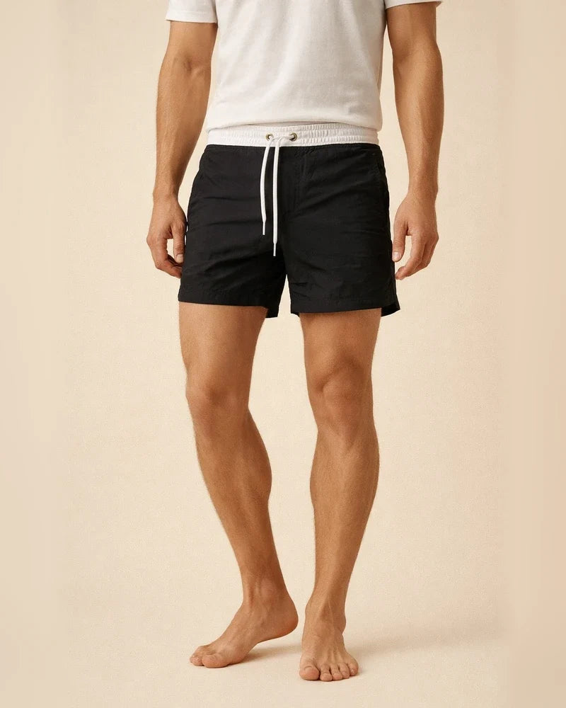 Men's Swim Shorts Swim Trunks Board Shorts Swim Brief Drawstring Elastic Waist Zipper Pocket Solid Color Breathable Quick Dry Short Casual Daily Beach Fashion Classic Style ArmyGreen Green | JRSEE:fdc16f52-6307-43ae-9157-ba7ffe552072