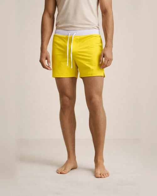 Men's Swim Shorts Swim Trunks Board Shorts Swim Brief Drawstring Elastic Waist Zipper Pocket Solid Color Breathable Quick Dry Short Casual Daily Beach Fashion Classic Style ArmyGreen Green | JRSEE:79d1e47e-85f5-453a-b75c-541a7c287d7e