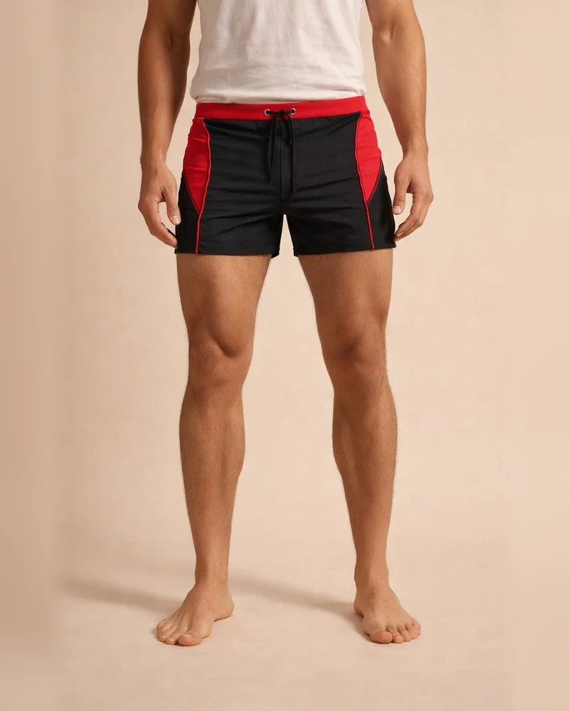 Men's Swim Trunks Board Shorts Swim Brief Drawstring Elastic Waist Graphic Color Block Comfort Breathable Casual Daily Holiday Fashion Streetwear Green Blue Micro-elastic | JRSEE:f53c3c3f-1915-4ec9-82cc-3929c2c1592d