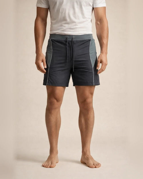 Men's Swim Trunks Board Shorts Swim Brief Drawstring Elastic Waist Graphic Color Block Comfort Breathable Casual Daily Holiday Fashion Streetwear Green Blue Micro-elastic | JRSEE:50080b68-1896-4e41-b960-0018f0d52237