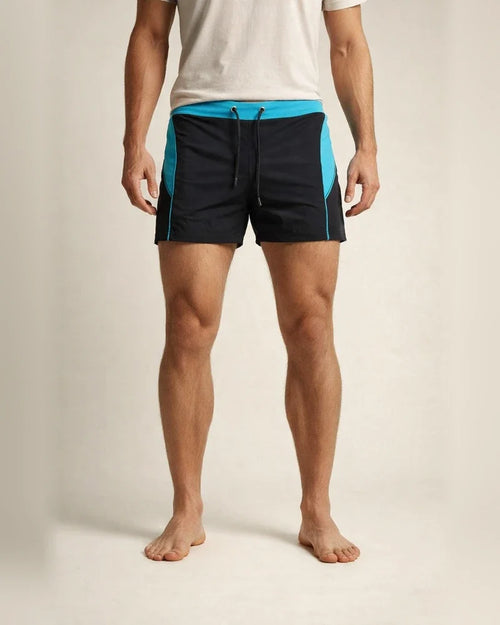 Men's Swim Trunks Board Shorts Swim Brief Drawstring Elastic Waist Graphic Color Block Comfort Breathable Casual Daily Holiday Fashion Streetwear Green Blue Micro-elastic | JRSEE:73c8d4c9-3a8f-4888-9e3c-6edbfcb40966