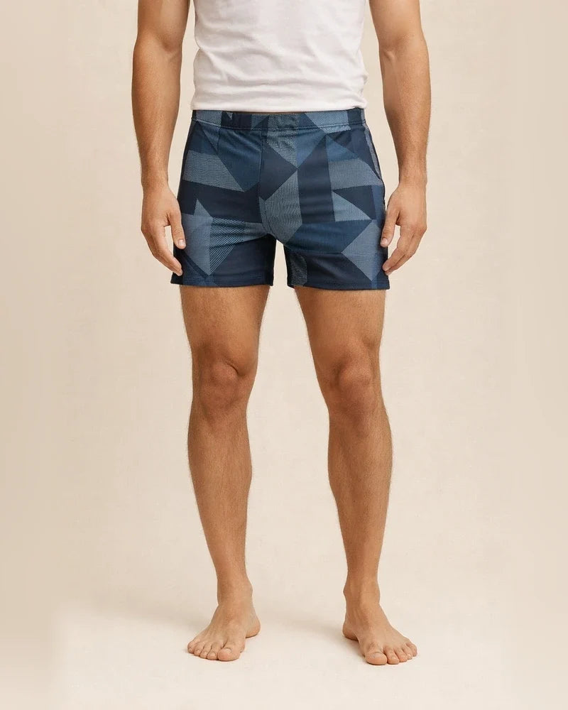 Men's Swim Trunks New Sexy Plaid Beads Flat Swim Trunks | JRSEE:ae3f990a-7bce-40fe-a397-a0d70b15fab1
