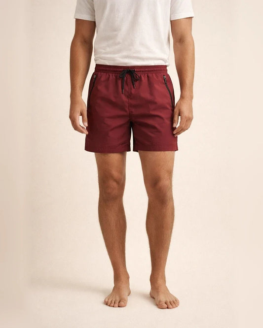 Men's Swimwear Swim Trunks Board Shorts Gym 3'' Workout Trunks Running Shorts Drawstring with Zipper Pocket Solid Color Quick-dry Sports Outdoor Fitness Basic Black Army Green | JRSEE:d0b632e4-b87b-4967-a6c5-762beb68f36a