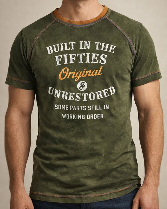 Men's T shirt Tee Graphic Letter Crew Neck Green Blue Purple Red Black 3D Print Outdoor Casual Short Sleeve Print Clothing Apparel Vintage Fashion Classic Comfortable / Summer / Summer | JRSEE:d9be2614-5895-435c-bed7-4ae270b6bb0f
