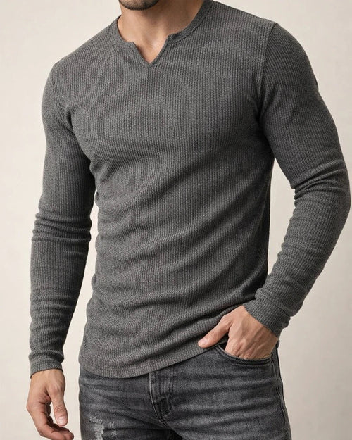 Men's T Shirt Tee Long Sleeve Shirt Plain V Neck Street Sports Long Sleeve Clothing Apparel Fashion Designer Casual Comfortable | JRSEE:4c7d42c8-d12f-4da7-b04e-acaf3ea04a69