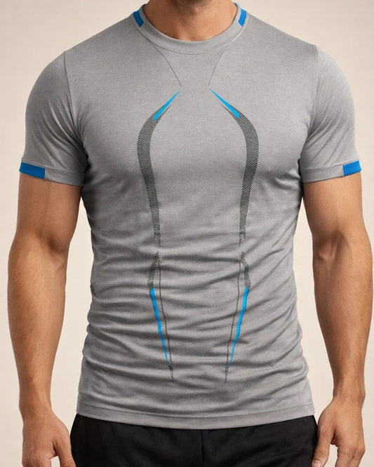 Men's T shirt Tee Moisture Wicking Shirts Plain Round Neck Sports Fitness Short Sleeve Clothing Apparel Muscle Athleisure Comfortable Athletic | JRSEE:34d6ef84-0e25-4869-999c-d743ec7e68ce