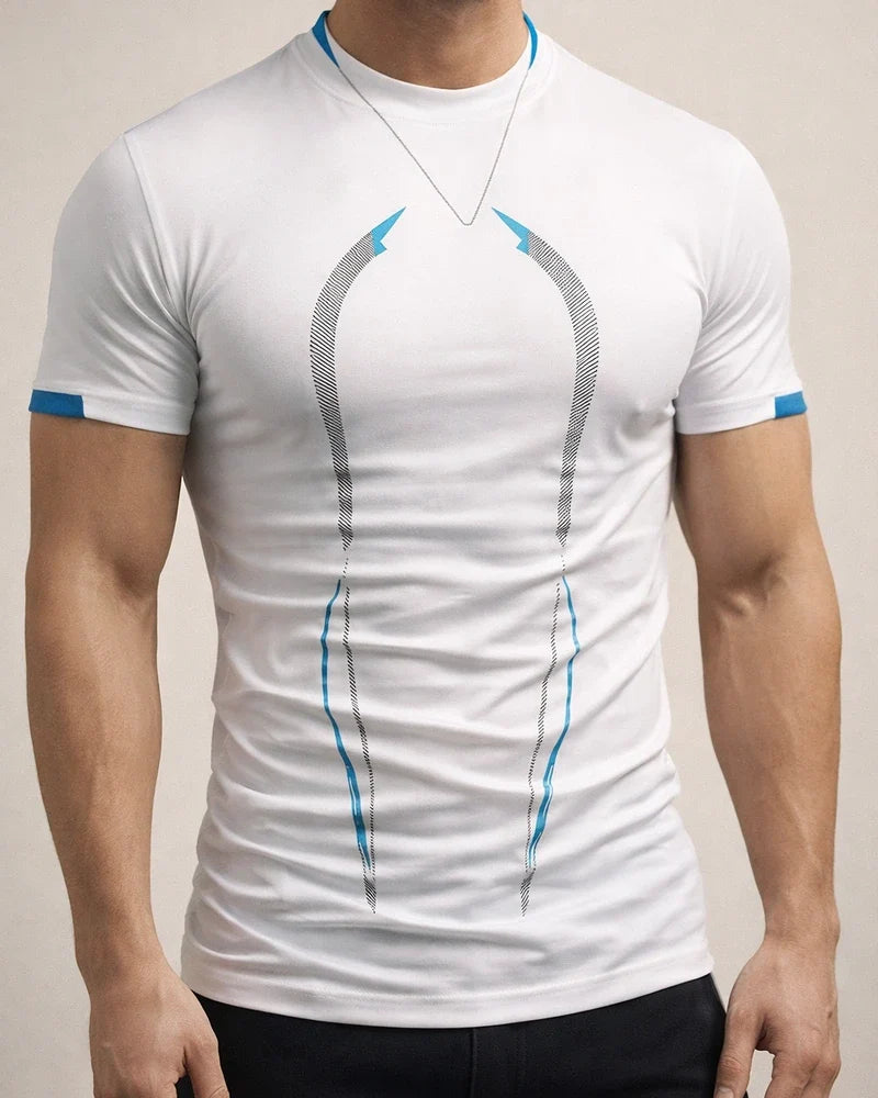 Men's T shirt Tee Moisture Wicking Shirts Plain Round Neck Sports Fitness Short Sleeve Clothing Apparel Muscle Athleisure Comfortable Athletic | JRSEE:42592f7d-fef4-421f-a275-2e284a846682