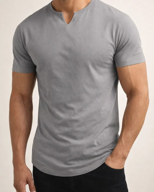 Men's T shirt Tee Plain V Neck Street Casual Short Sleeve Clothing Apparel Fashion Classic Comfortable Big and Tall | JRSEE:1c4b9a8e-4ec8-4838-a706-e642abf60ecf