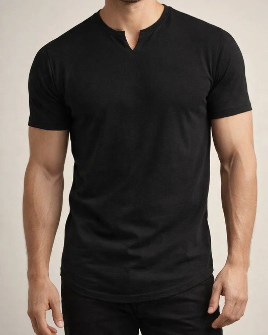 Men's T shirt Tee Plain V Neck Street Casual Short Sleeve Clothing Apparel Fashion Classic Comfortable Big and Tall | JRSEE:ce23c5bd-2046-4b22-ae45-f21a0073d7f9
