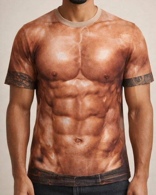 Men's T shirt Tee Tee Funny T Shirts Graphic Muscle Crew Neck Round Neck A B Black Purple Rainbow 3D Print Plus Size Short Sleeve Print Clothing Apparel Muscle | JRSEE:85373e35-7f87-401d-a8f5-78777e7a41cd