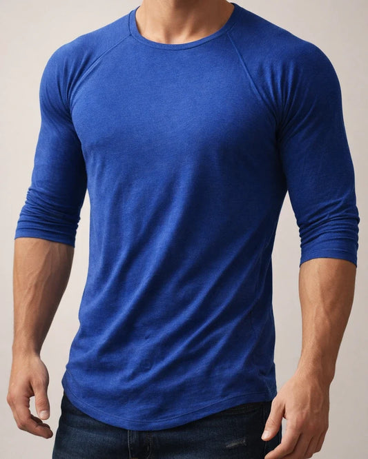 Men's T shirt Tee Tee Long Sleeve Shirt Plain Crew Neck Casual Sports Long Sleeve Clothing Apparel Muscle Big and Tall | JRSEE:9423826c-3478-49ec-9429-665a3783495a