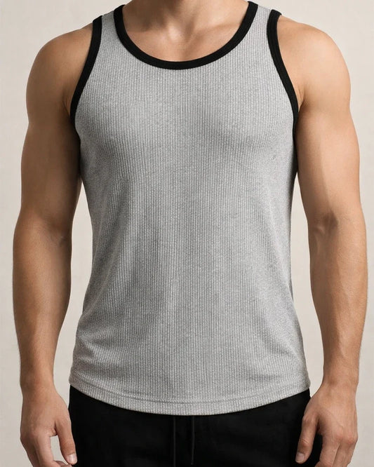 Men's Tank Top Color Block U Neck Outdoor Going out Sleeveless Clothing Apparel Fashion Designer Muscle Muscle Fit | JRSEE:60cd0978-d7df-45f6-a796-2a4099ccacc6