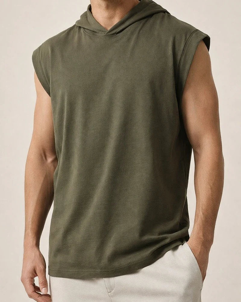 Men's Tank Top Undershirt Plain Hooded Daily Sports Sleeveless Clothing Apparel Stylish Casual Daily Modern Contemporary | JRSEE:b2bf2d63-d9a9-4155-9919-3630dbc7f022