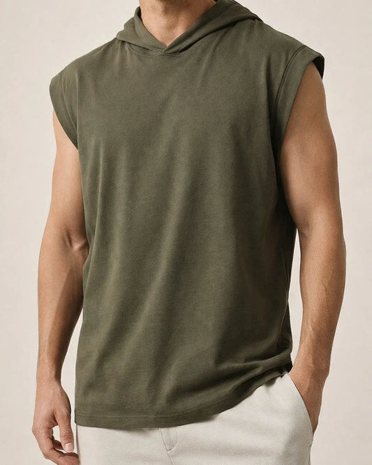 Men's Tank Top Undershirt Plain Hooded Daily Sports Sleeveless Clothing Apparel Stylish Casual Daily Modern Contemporary | JRSEE:b2bf2d63-d9a9-4155-9919-3630dbc7f022