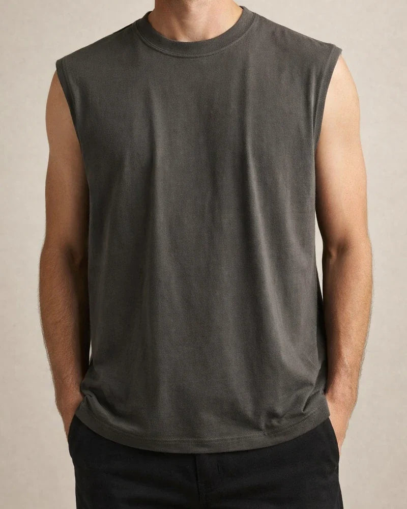 Men's Tank Top Undershirt Plain / Solid Crew Neck Daily Sports Sleeveless Clothing Apparel Stylish Casual Daily Modern Contemporary | JRSEE:96a6c625-e215-4338-9a78-092044111994
