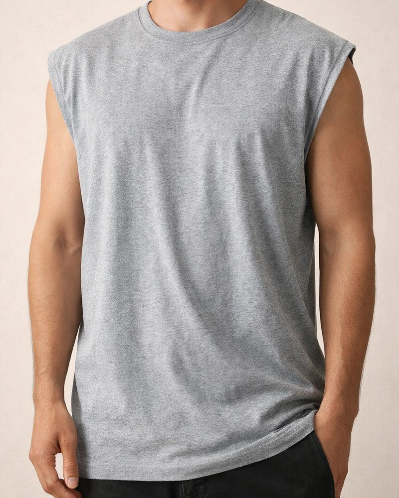 Men's Tank Top Undershirt Plain / Solid Crew Neck Daily Sports Sleeveless Clothing Apparel Stylish Casual Daily Modern Contemporary | JRSEE:a7473eaf-648d-48ef-b49c-83aa696bc678