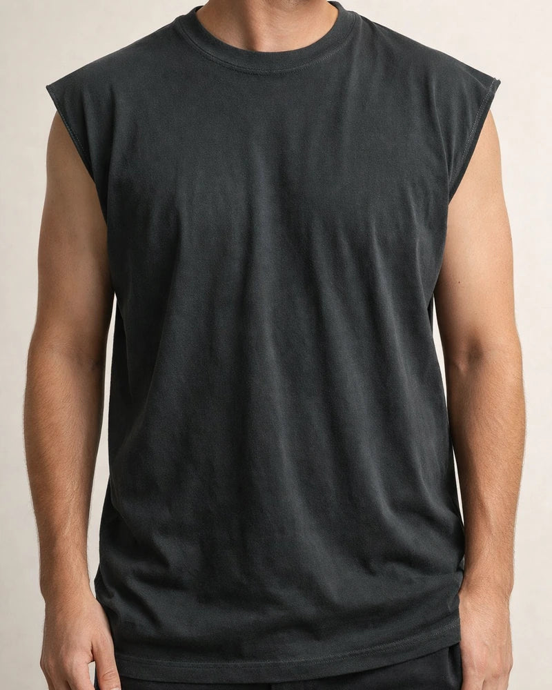 Men's Tank Top Undershirt Plain / Solid Crew Neck Daily Sports Sleeveless Clothing Apparel Stylish Casual Daily Modern Contemporary | JRSEE:602c0c82-3993-4c5d-8ea8-fd97a98ee740