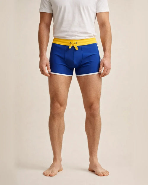 Men's Tethered Swim Trunks Spa Swimsuit Quick-drying Spa Swimsuit Colorful Adult Swim Trunks Large Size Swimsuit Beach Swim Trunks | JRSEE:6a08d9ea-b69e-4fc7-86d1-7ff44347417a