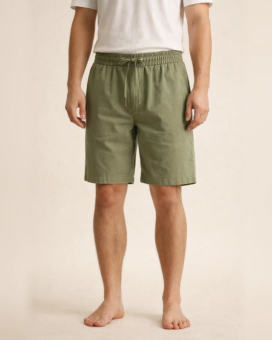Men's Thin Section of The Summer Cotton Linen Shorts Straight Leg Pants Casual Five-minute Pants | JRSEE:cc84bb48-4137-40c9-923f-cee96dcc6c1f