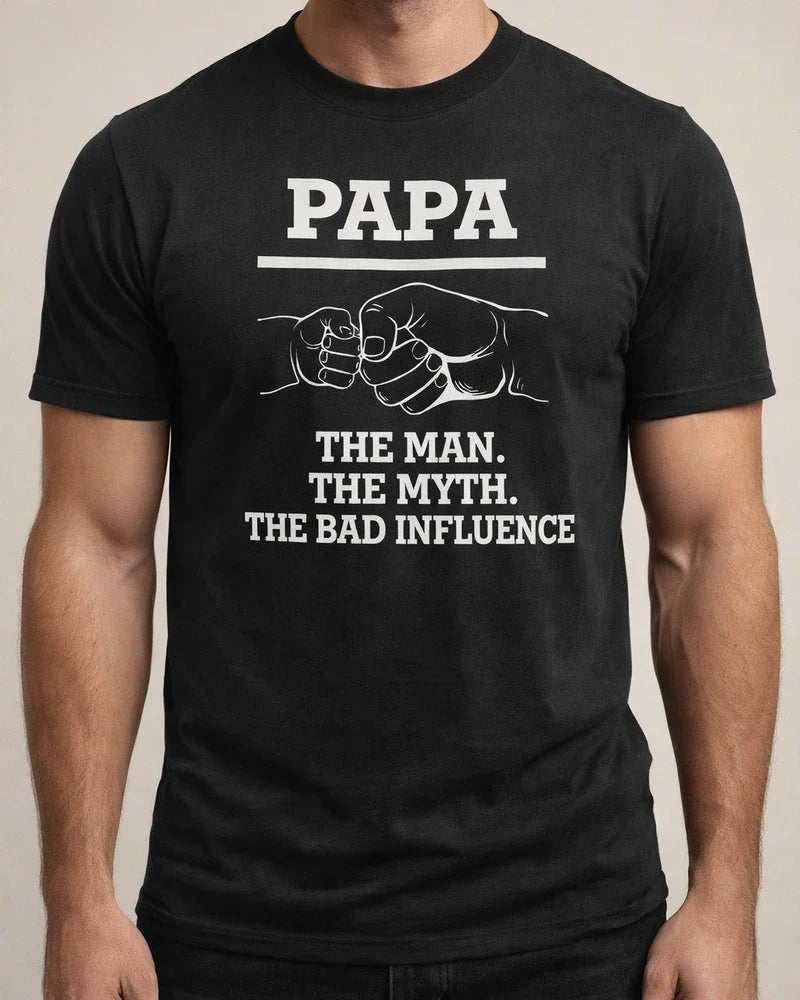 Men's Touch Fist Pattern Printed Cotton Short-sleeved | JRSEE:eb198acc-9879-4d69-b551-9ef4987b30b8