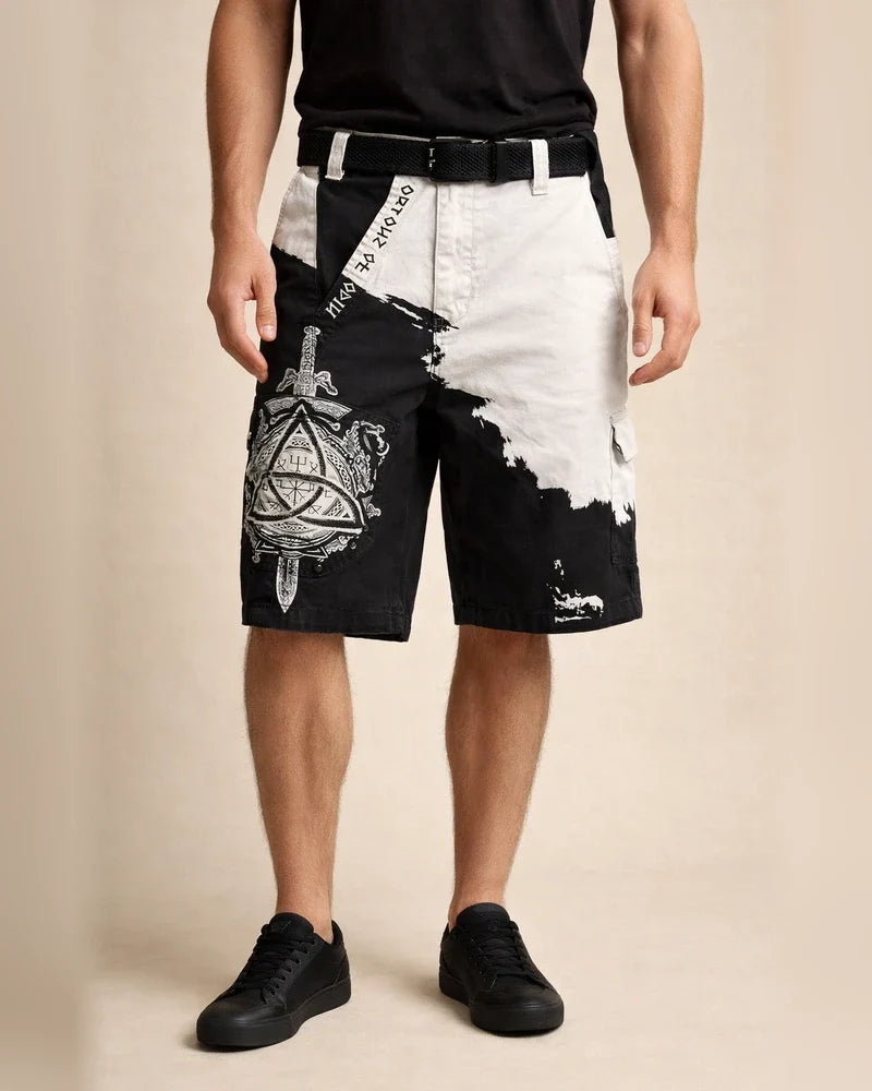 Men's Trendy Unique and Stylish New Arrival Printed Shorts Patterned Work Pants | JRSEE:78b009f3-8103-43f2-be56-9425c811a3b3