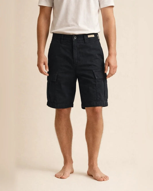Men's Trendy Workwear Casual Shorts Loose-Fit Summer Straight-Leg Cropped Shorts | JRSEE:a656b31f-3430-4689-80ed-7b7087e26555