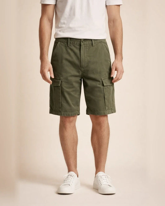 Men's Trendy Workwear Casual Shorts Loose-Fit Summer Straight-Leg Cropped Shorts | JRSEE:8fc326cf-e4da-4c81-8cc8-fb83b990060a