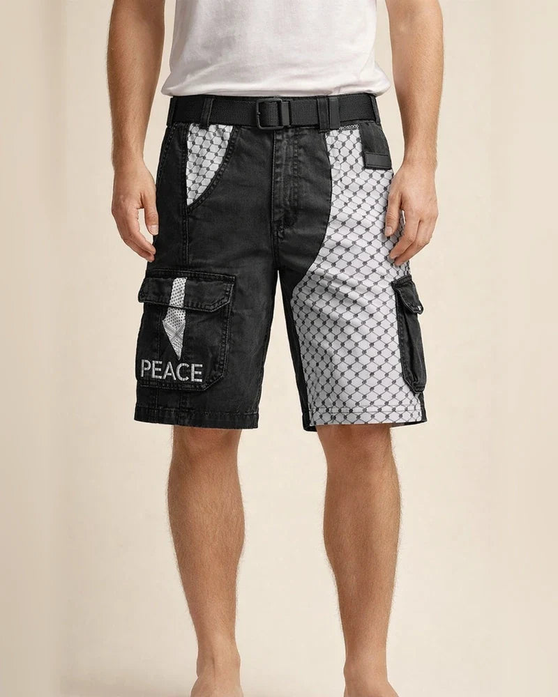 Men's Trendy Zipper Shorts Stylish Unique and New Print Designs | JRSEE:a1dd44b4-3aab-4eec-8ed3-766223c0afaf
