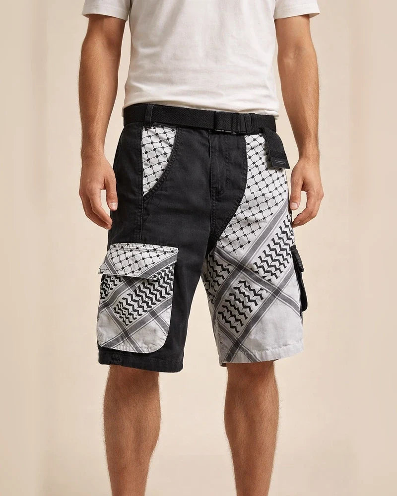 Men's Trendy Zipper Shorts Stylish Unique and New Print Designs | JRSEE:e9e14c6c-8f50-47eb-93c5-0b79332d9560