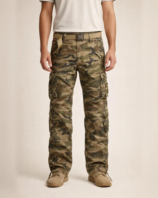 Men's Trousers Cargo Pants Camouflage Pants Outdoor Multi-pocket Overalls Work Pants | JRSEE:4f55b8c1-0acd-469c-9494-32588535f5f8