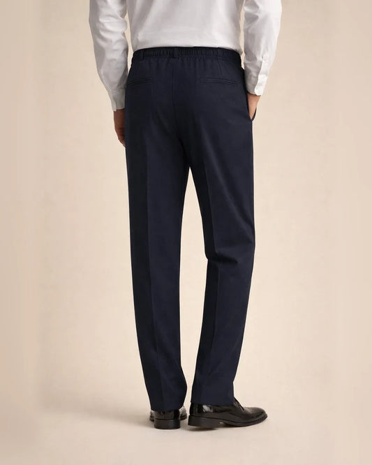 Men's Trousers Casual Pants Pocket Elastic Waist Solid Color Comfort Breathable Full Length Daily Sports Stylish Khaki Dark Gray Micro-elastic / Summer | JRSEE:dd46b9fa-d0ad-4e43-bcf6-221c967c7a53