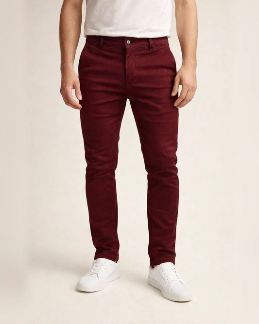 Men's Trousers Chinos Jogger Pants Pocket Plain Comfort Outdoor Full Length Formal Business Daily Streetwear Chino Black Blue Stretchy | JRSEE:df2b892b-1e0f-4a9e-84e4-2a151a965299