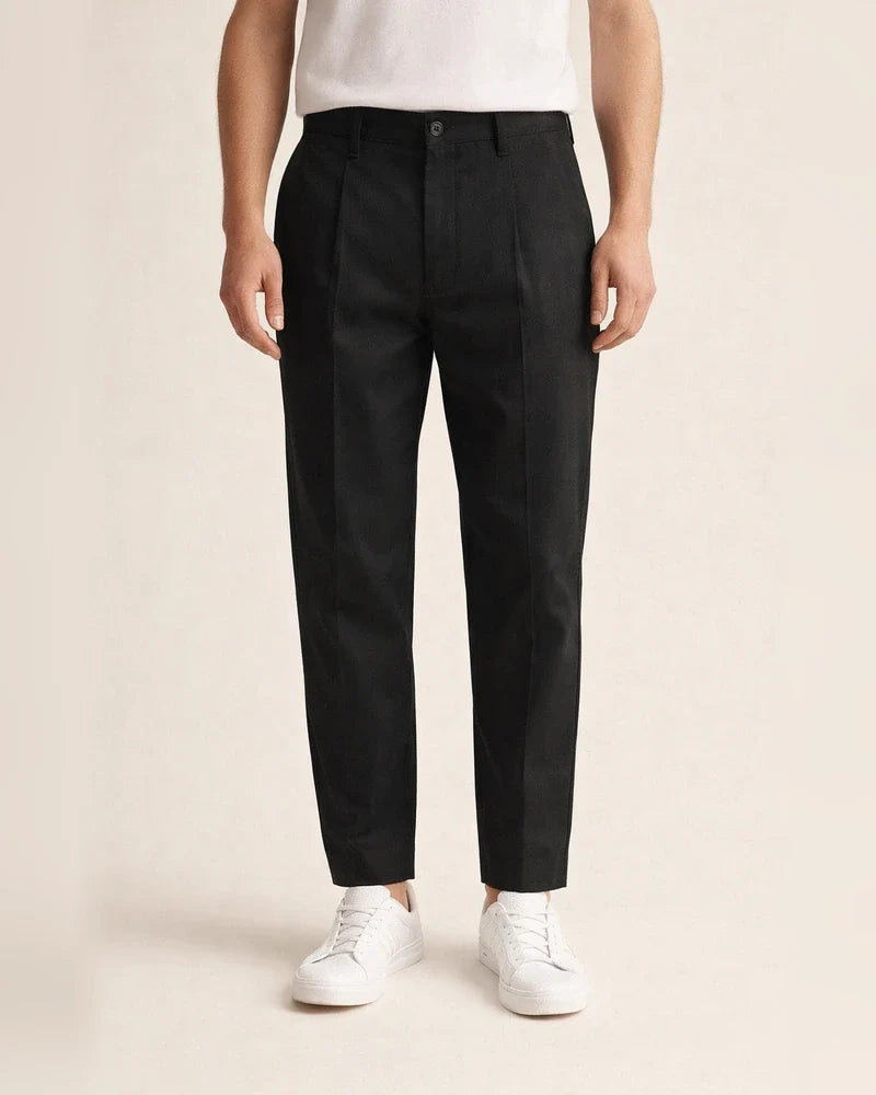 Men's Trousers Chinos Work Pants Chino Pants Pocket Plain Outdoor Daily Going out Cotton Blend Fashion Streetwear Black Wine Micro-elastic | JRSEE:e9f7763d-e0b8-47b4-82b3-3706f333d0e1