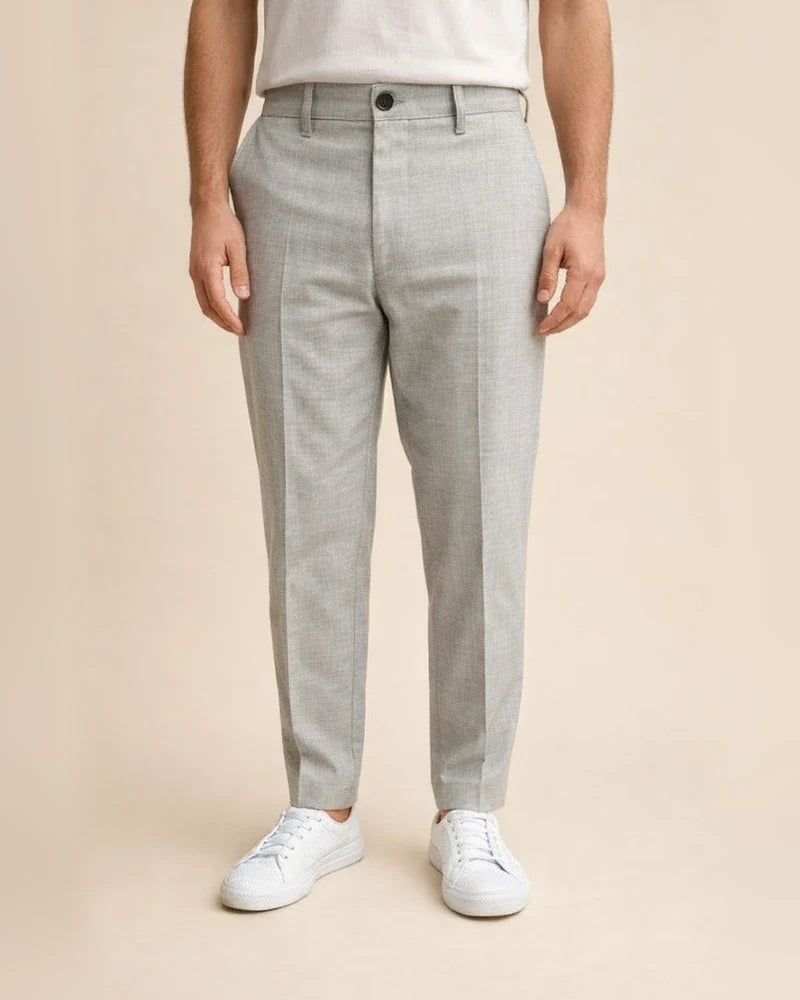 Men's Trousers Chinos Work Pants Chino Pants Pocket Plain Outdoor Daily Going out Cotton Blend Fashion Streetwear Black Wine Micro-elastic | JRSEE:576e6b75-8a0d-418a-b8b4-fd3c0d63b4aa