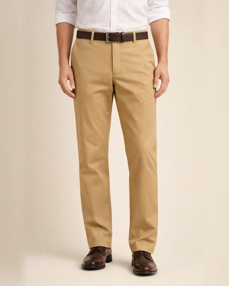 Men's Trousers Flat Front Pants Straight Leg Geometry Stretch No-Iron Formal Business Classic Style Casual Black Royal Blue High Waist Stretchy | JRSEE:a59521eb-ea53-4e01-95c1-04866e6859e9