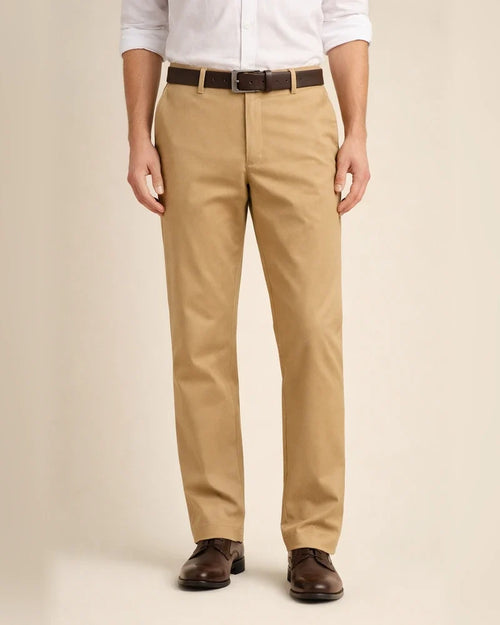 Men's Trousers Flat Front Pants Straight Leg Geometry Stretch No-Iron Formal Business Classic Style Casual Black Royal Blue High Waist Stretchy | JRSEE:a59521eb-ea53-4e01-95c1-04866e6859e9