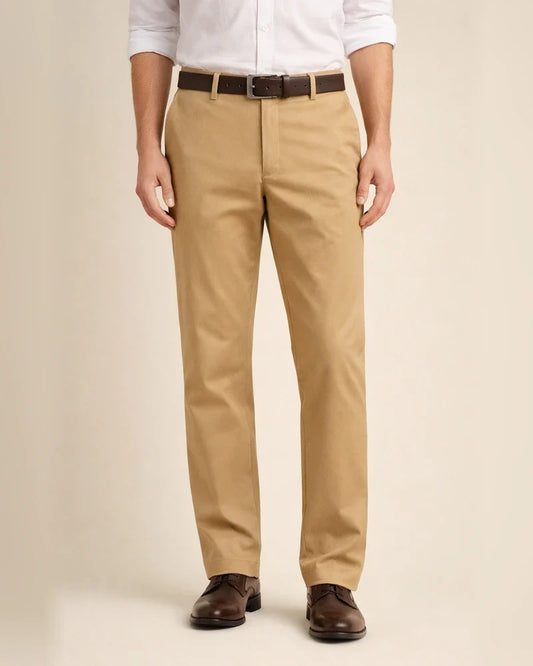 Men's Trousers Flat Front Pants Straight Leg Geometry Stretch No-Iron Formal Business Classic Style Casual Black Royal Blue High Waist Stretchy | JRSEE:a59521eb-ea53-4e01-95c1-04866e6859e9