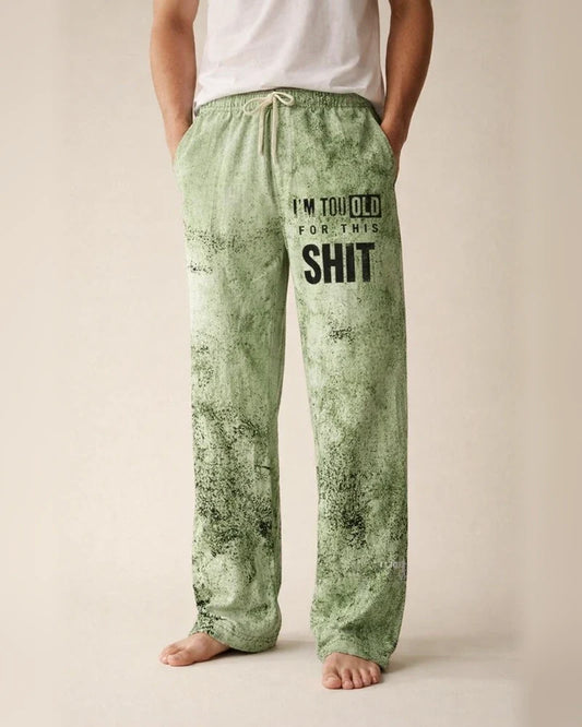 Men's Trousers Summer Pants Beach Pants Drawstring Elastic Waist 3D Print Letter Graphic Prints Comfort Casual Daily Holiday Streetwear Hawaiian Blue Purple | JRSEE:640cfce8-f1e8-442d-8852-0a89d4419e1c