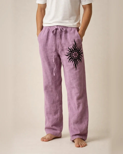 Men's Trousers Summer Pants Beach Pants Straight Drawstring Elastic Waist Front Pocket Graphic Prints Comfort Soft Casual Daily Beach Fashion Designer White Green | JRSEE:0f7faa42-8d57-494a-a958-22d20b18b9cd