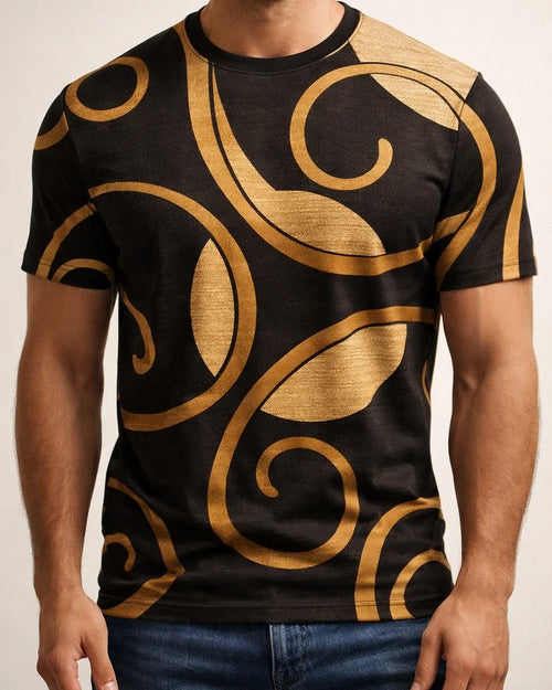 Men's Unisex T Shirt Tee Shirt Tee Graphic Optical Illusion Round Neck Black / White Green Blue Yellow 3D Print Plus Size Casual Daily Short Sleeve 3D Print Print Clothing Apparel Basic Fashion Cool | JRSEE:c8fc2b0f-72bc-4538-87c6-dde78eec7ced