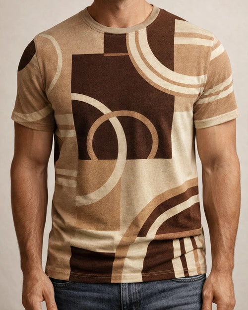 Men's Unisex T Shirt Tee Shirt Tee Graphic Optical Illusion Round Neck Black / White Green Blue Yellow 3D Print Plus Size Casual Daily Short Sleeve 3D Print Print Clothing Apparel Basic Fashion Cool | JRSEE:a9ac04ec-5ef5-41cf-824c-0bf7365ad9e4