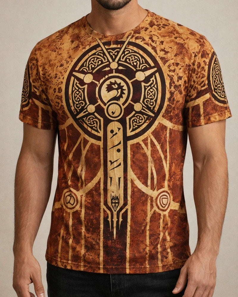 Men's Unisex T Shirt Tee Shirt Tee Graphic Optical Illusion Round Neck Black / White Green Blue Yellow 3D Print Plus Size Casual Daily Short Sleeve 3D Print Print Clothing Apparel Basic Fashion Cool | JRSEE:85ae667b-5692-43d6-b9bc-8c3d6487c556
