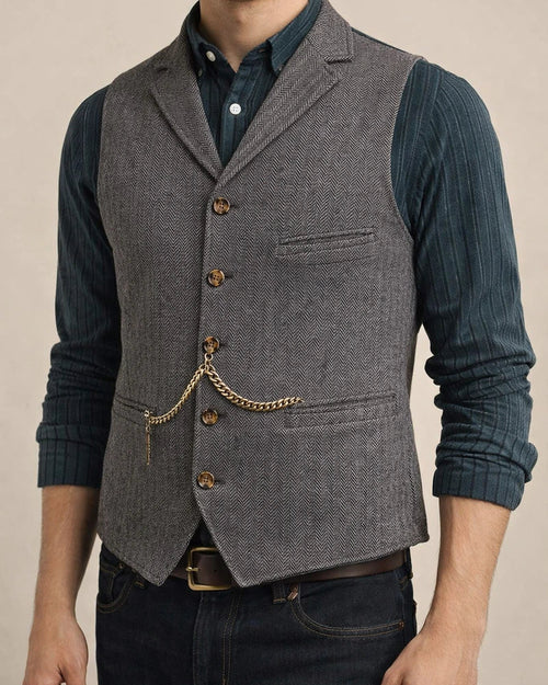 Men's Vest - Wedding Groom & Best Man Vest - Business Slim-Fit Vest | JRSEE:580cd0a4-56b0-4de0-a2f5-00642fa68a39
