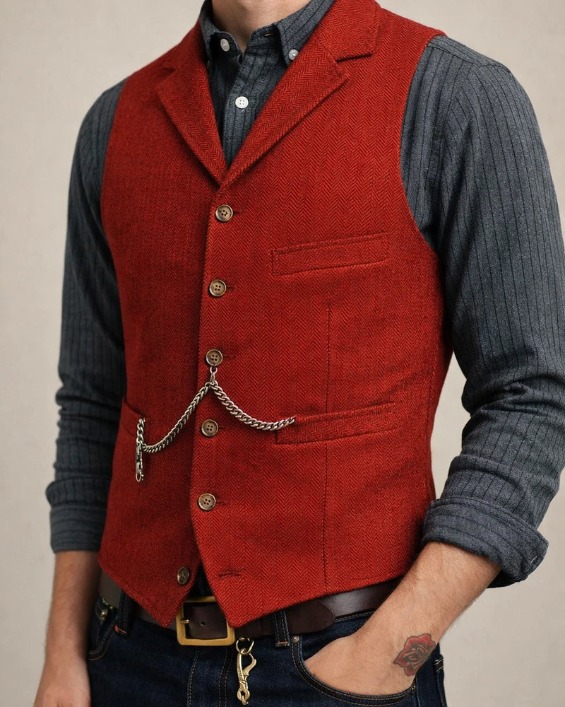 Men's Vest - Wedding Groom & Best Man Vest - Business Slim-Fit Vest | JRSEE:274968c9-8cca-43cf-a48e-22e94e12b2ce
