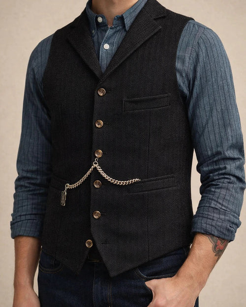 Men's Vest - Wedding Groom & Best Man Vest - Business Slim-Fit Vest | JRSEE:9f0a0e4f-d807-4ead-af15-d98fc06dd7e7